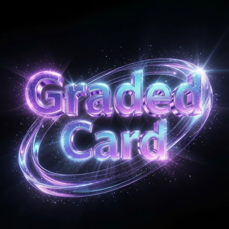 Graded Card Shown on Screen